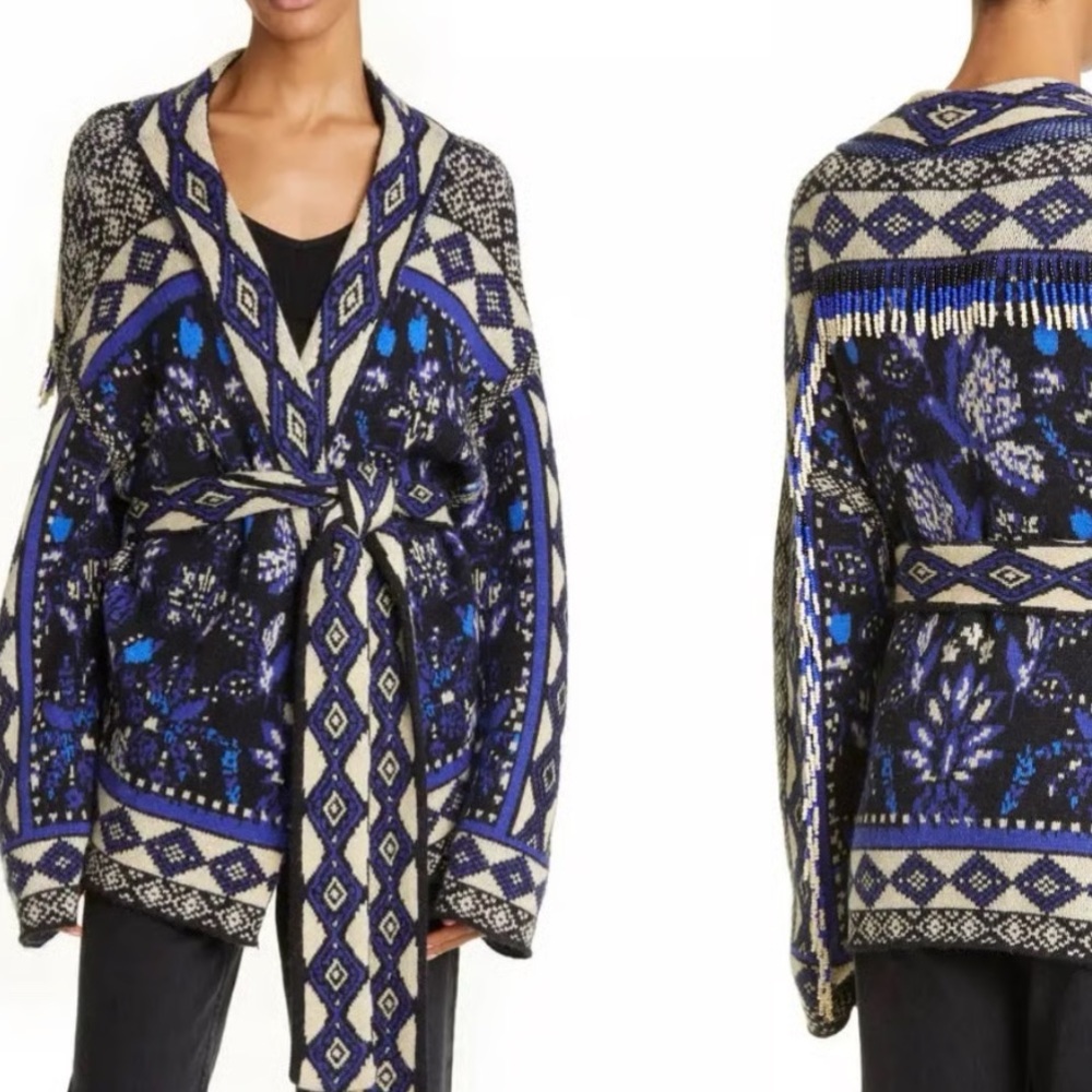 FARM Rio Macaw Forest Cardigan